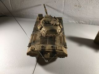 Vintage TYCO Tiger Tank with Remote Contol RC 80 ' s 90 ' s 5