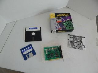 Vintage Gamecard 3 Automatic Ch Products Joystick Card Two Ports Gamecard Only