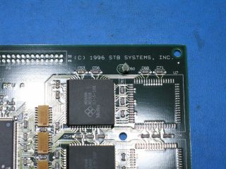 STB Lightspeed 128 PCI Video Card V1.  1 / Tseng Labs ET6000 Vintage 1996 - 4
