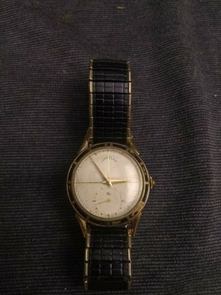 Vintage Lord Elgin Clubman 21 - Jewel 14k - Gf Wristwatch
