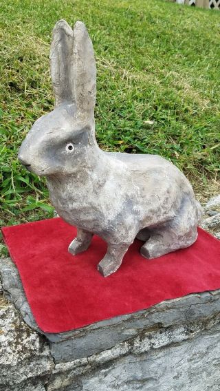 Vintage Paper Mache Rabbit