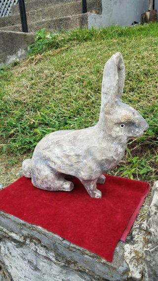 Vintage Paper Mache Rabbit 5
