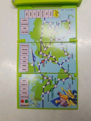 1987 Flipsiders Rock Tour Cassette Travel Board Game Milton Bradley Vintage 4822 2