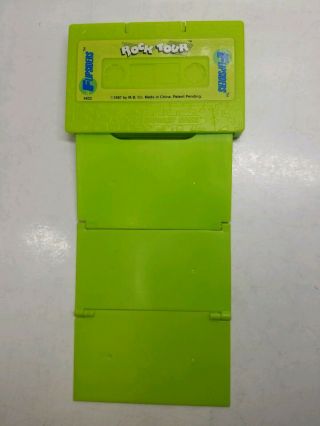 1987 Flipsiders Rock Tour Cassette Travel Board Game Milton Bradley Vintage 4822 4