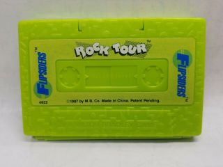 1987 Flipsiders Rock Tour Cassette Travel Board Game Milton Bradley Vintage 4822 6