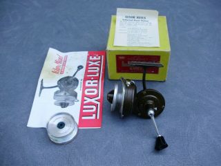 Vintage Pezon & Michel No.  1 Moulinet Luxor - Luxe Spinning Reel With Extra Spool