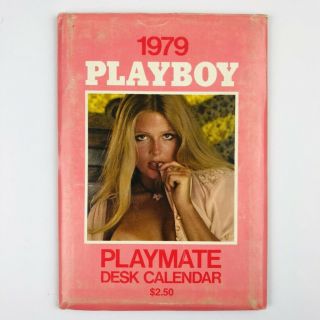 Vintage 1979 Playboy Playmate Desk Calendar Mailer Envelope Sexy Pinup