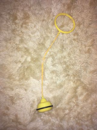 Classic Vintage Tiger Skip It Hasbro Yellow Jump Rope Toy Game 90 