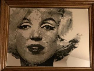 Rare Marilyn Monroe Mirror Vintage Picture Frame
