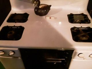 Vintage Tappan Gas Stove c1950 Deluxe NEEDS RESTORATION 3