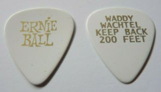 Waddy Wachtel Keep Back 200 Feet Vintage Tour Issued Guitar Pick Stevie Nicks