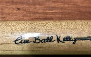 Signed Vintage Cue Ball Kelly Poolstick