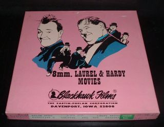 Lqqk Vintage Regular 8mm Blackhawk Films,  Laurel & Hardy,  Below Zero