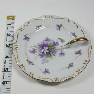 Vintage Rosetti Spring Violets Chicago Occupied Japan Serving Plate