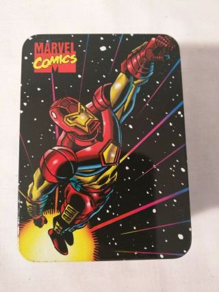 Vintage Nabisco Marvel Comics Collector Tin - Iron Man