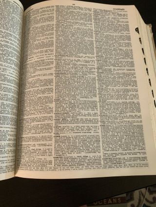 VTG 1973 The Random House Dictionary of the English Language Unabridged Edition 5