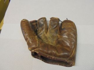 Vintage Baseball Glove Wilson Ball Hawk 4 A2274 4 Finger For Right Hander