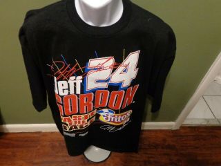 Vintage Large Jeff Gordon Nascar T - Shirt Fritos Pepsi Racing Taste The Race Xl