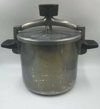 Vintage Wear - Ever Chicken Bucket 6 Qt Aluminum Low Pressure Chicken Fryer Vgc