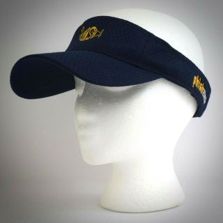 Vintage Phish 2003 Concert Visor Hat Cap Magic Headwear Navy Blue Hook Eye Adjus