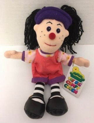 1997 Loonette Big Comfy Couch 9 " Plush Rag Doll Mwt Molly Vintage Stuffed 10 "