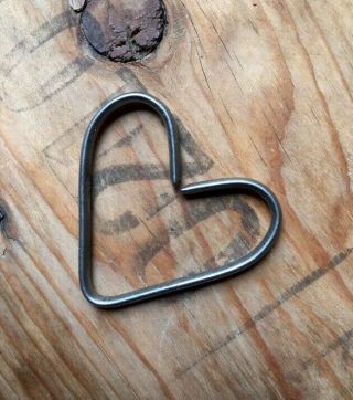 Vintage Heart Pendant Connector Charm Clasp Finding 1