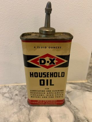 Vintage Advertising D - X Household Oil Lead Top Oiler,  686 - Y