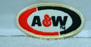 Vintage A & W Root Beer Soda Patch
