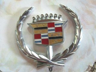 Vintage Cadillac Hood Ornament Emblem Badge 1980s 70s ?