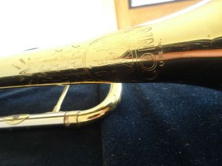 Vintage Conn Trumpet Case and Mouthpiece Parts Repair 6