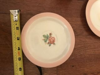 Vintage Homer Laughlin Pink Rose Dish Set 2
