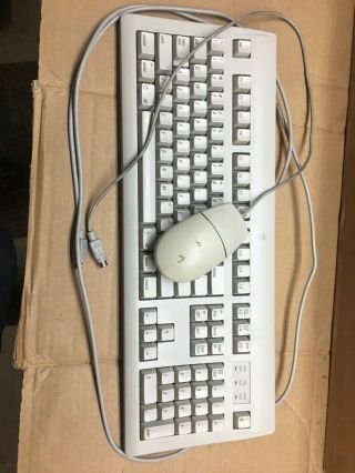 Vintage Apple Design Keyboard M2980 and ADB Mouse II - 2