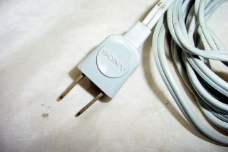 Vintage Sony 4 Pin AC Power Cord 4