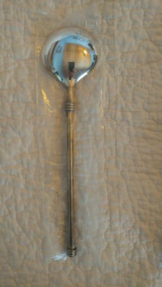 Vintage Oneida Silver Plated Salad Serving Spoon And Fork W.  M.  A Rogers:Ship 6