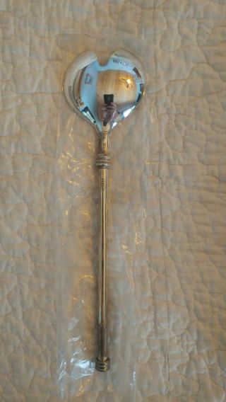 Vintage Oneida Silver Plated Salad Serving Spoon And Fork W.  M.  A Rogers:Ship 8