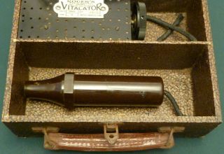 Vintage Rogers violet ray Vitalator electric shock quack medicine appliance 3
