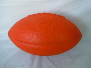 Vintage Parker Brothers Nerf Football - Orange