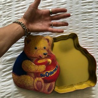 Vintage Nestle Bit - O - Honey Bear Candy Tin (Slightly) Limited Collectible 5