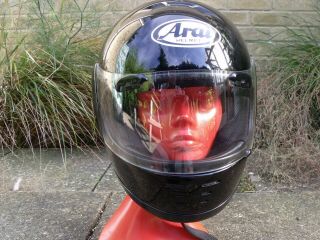 Vtg 90s Arai Rapide Motorcycle Helmet 80s Medium Moped Motorbike Retro