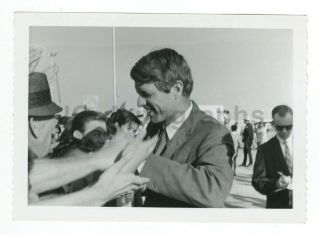 Robert F.  Kennedy - Attorney General - Brother Of Jkf - Vintage 1968 Photo