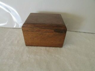 Vintage Wood Wooden Box