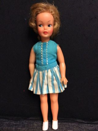Gorgeous Vintage Blonde Straight Leg Pepper Doll 2 Outf G9 - E,  G9 - W 3