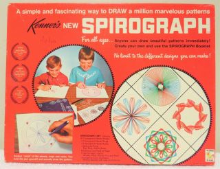 Vintage Kenner Spirograph 401,  1967 Complete