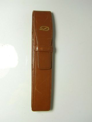 Rare Vintage Dupont Leather Pouch For Fountain Pen