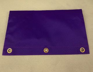 Vintage 1995 Nike Purple 3 Ring Pencil Case Pouch For Binder 4