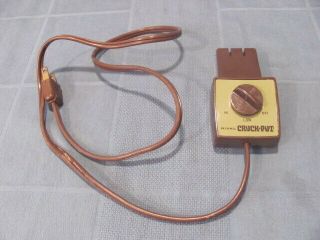Power Supply Cord For Vintage Rival 3300 - 2 Crock Pot Slow Cooker Sh - 1