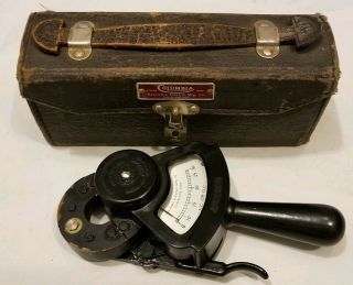 Vintage Columbia Electric Tong Tester Type P - 30