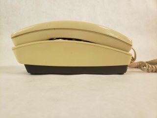 Vintage 1978 Gte Trimline Rotary Dial Desk Telephone