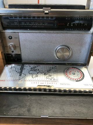 Zenith Trans Oceanic Vintage Radio Not Parts Transistor