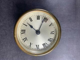 Vintage Seth Thomas Banjo Clock Mechanism Only